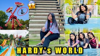 HARDY’s WORLD VLOG🌊  TRIED DANGEROUS RIDES😱  ITS ANCHAL [upl. by Hsetirp]