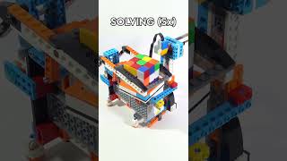 LEGO BOOST robot solves Rubiks Cube SuperFlip [upl. by Naellij]