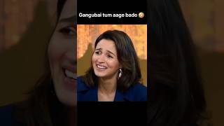 Gangubai tum aage bado  Kiku Sharda  Alia Bhatt funny comedy shortsfeed [upl. by Nale]