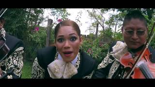 Luna y Mariachi Los Caporales  El Africano Cover Video Oficial [upl. by Aiceled]