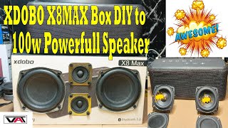 I Built the Worlds Largest XDOBO X8MAX Bluetooth Speaker [upl. by Edlitam]