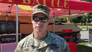 Talking Field Artillery at 2019 West Point Branch Week [upl. by Wilburn]