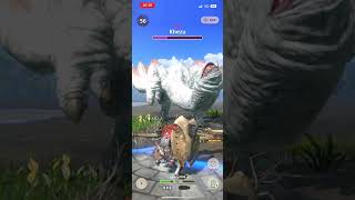 The Creepy Khezu using the gunlance gaming shortsfeed monsterhunter 👹⚡️🦷 [upl. by Anatnom]