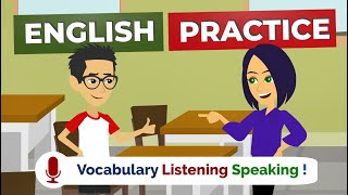 Improve English Speaking Skills with Listening and Shadowing English Conversation Practice [upl. by Hayyikaz664]