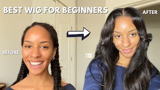 First Time Install  Beginner Friendly Ready To Wear Glueless Wig ft Hairvivi [upl. by Lammaj565]