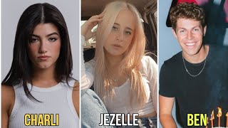 Jezelle Catherine vs Ben Azelart vs Charli DAmelio Lifestyle Comparison 2024 RW Facts amp Profile [upl. by Atteinotna]