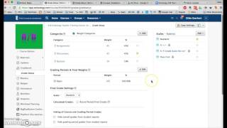 Schoology Gradebook Setup [upl. by Prunella257]