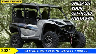 2024 Yamaha Wolverine RMAX4 1000 LE Unleashing Limitless OffRoad Adventure [upl. by Sheena]