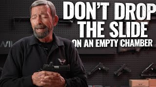 Dont Drop The Slide On An Empty Chamber  Avoid Gun Abuse  Critical Mas Ep 76 [upl. by Frazier]