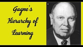 Robert Gagnes Hierarchy of Learning  8 Types of Learning  for CTETDSSSBKVSNVSREETTETs  2019 [upl. by Goodill]