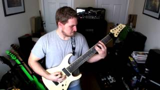 Tom Hand  Schecter Banshee8 A  Testmix and Playthrough [upl. by Remmus]