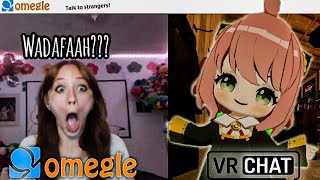 ANYA VOICE TROLLING ON OMEGLE x VRCHAT 4 [upl. by Enyak]