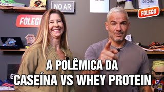 A POLÊMICA DA CASEÍNA VS WHEY PROTEIN [upl. by Ahsakat]