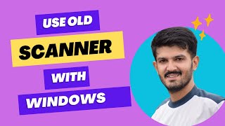 How to use OLD scanner without driver in windows [upl. by Sinoda2]