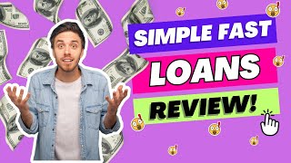 Is Simple Fast Loans Legit [upl. by Idolem]