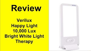 Review Verilux Happy Light [upl. by Tychonn839]