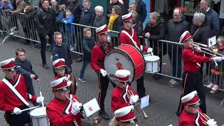 Straatparade Kampen Koningsdag 2019 met gastoptreden Meinerzhagen [upl. by Arad437]