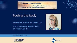 Fueling the Body Elaine Wakefield RDN LP Propionic Acidemia Hope in the Heartland Conference [upl. by Storm303]