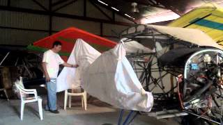 Aircraft fabric covering II [upl. by Todhunter]