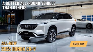 New 2025 Honda CRV Revealed  one of the best small SUVs in its class [upl. by Llirred456]