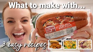 What to make withKIELBASA sausage  3 easy recipes using Kielbasa [upl. by Caterina]