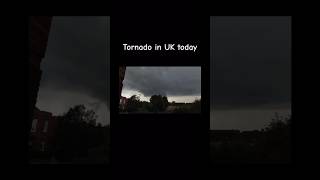 Tornado in the UK today Hampshire tornado supercell uk storm hurricane viral shortsfeed [upl. by Robenia375]