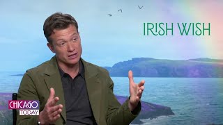 Ed Speleers talks Lindsay Lohan romcom ‘Irish Wish on Netflix [upl. by Alger259]