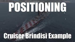 Cruiser Positioning Example 2  Brindisi [upl. by Itsa72]