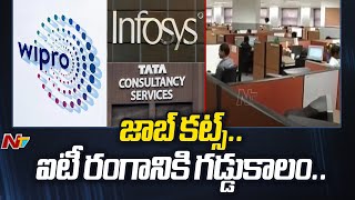 TCS Infosys Wipro Sacked 64000 IT Employees  Tech layoffs 2024  Ntv [upl. by Hodges372]