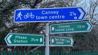 Canvey island loop… didn’t know this existed 15miles [upl. by Faires180]