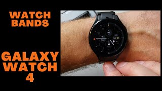 Galaxy Watch 4 Watch Band Comparison [upl. by Bergquist]