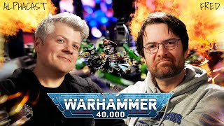 WARHAMMER 40K LE DUEL FRED VS ALPHACAST [upl. by Theurer269]