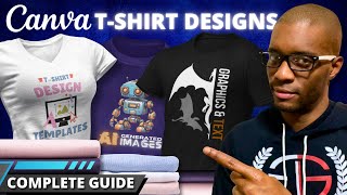 Canva TShirt Design For Beginners Complete Guide [upl. by Uyerta]