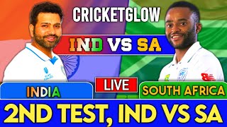 Live IND Vs SA 2nd Test Day 1  Live Scores and Commentary  India Vs South Africa Test Series [upl. by Aldrich]