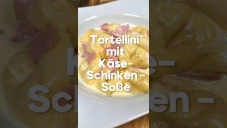 Kulinarische Reise Entdecke die Perfektion von Tortellini mit KäseSchinkenSoße 🌟🍴 [upl. by Ardnasak]