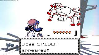 Pokemon GoldSilverCrystal  Battle THE GIANT ENEMY SPIDER Music [upl. by Cerallua199]