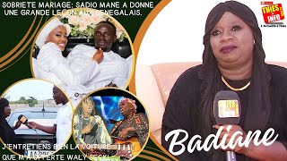 Badiène Polygame Mariage Sadio mané Voiture offerte par Wally Seck [upl. by Maleen989]