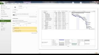 MS Project 2010 Grundkurs  Projektplan drucken in HD [upl. by Willtrude]