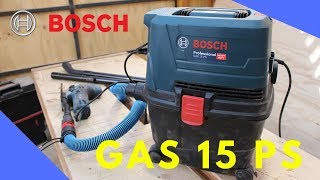 Aspiradora Bosch GAS 15 PS [upl. by Sileray]