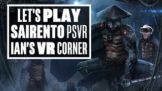 Sairento VR PSVR gameplay  Ians VR Corner Lets Play Sairento PSVR [upl. by Waters5]