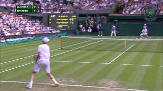 2015 Day 4 Highlights Sam Querrey vs Roger Federer [upl. by Berkman]