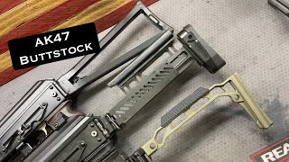 Different types of AK47 buttstock [upl. by Iene]