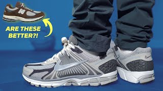 Nike Vomero 5 Review  Sizing amp On Feet New Balance 2002R Comparison [upl. by Anyahc828]