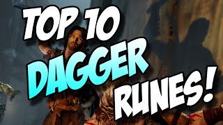 Shadow of Mordor  Top 10 Dagger Runes [upl. by Adelheid]