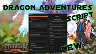 NEW Dragon Adventures Script GUI  Auto Farm Auto Eat Auto Drink [upl. by Silyhp533]