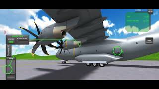 turboprop flight sim movie [upl. by Annirok]