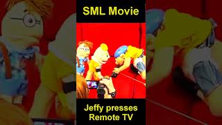 SML Movie Jeffy presses Remote TV sml smljeffy smlmovie [upl. by Orman]