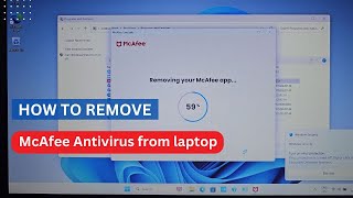 How to remove McAfee Antivirus from Hp Laptop [upl. by Yecak]