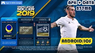 Dream League Soccer 2019 APKOBB Android Download  DLS 19 [upl. by Anialem]