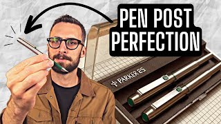 Vintage Fountain Pen Review  The worlds most Postable pen  Parker 25 [upl. by Hospers404]